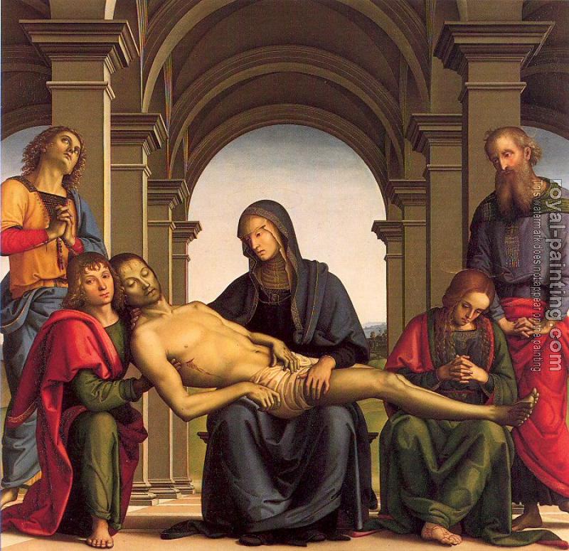 Pietro Perugino : Pieta Pietro Perugino : Pieta